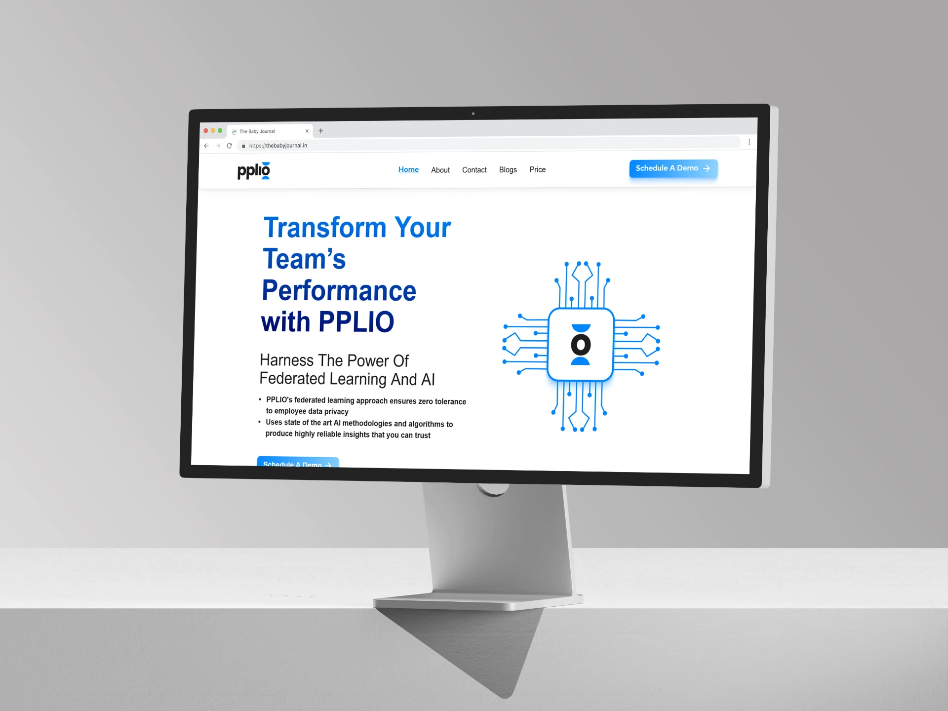 PPLIO — website walkthrough